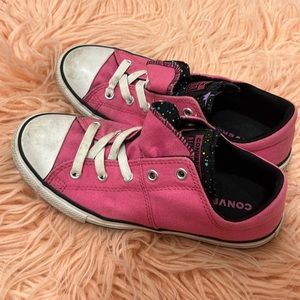 Pink galaxy converse